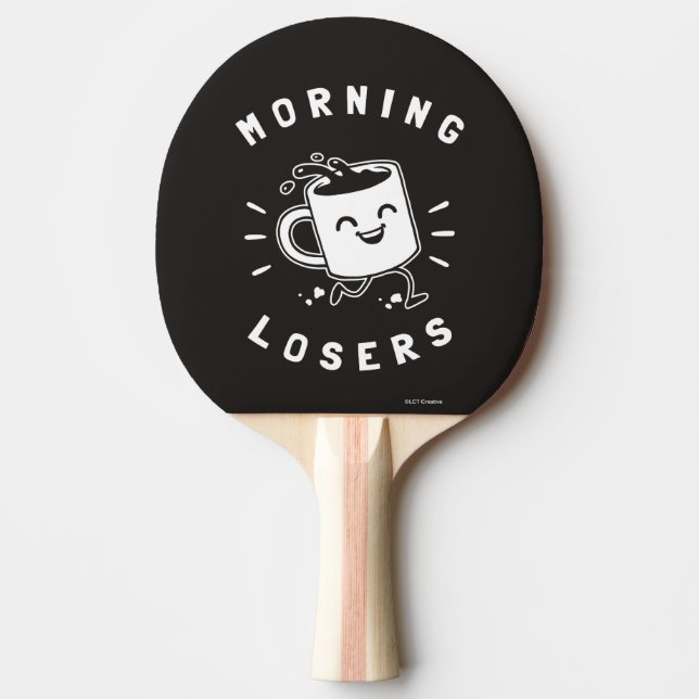 Raquete De Ping Pong Morning Losers (Frente)