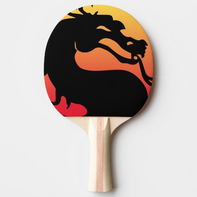 Raquete De Ping Pong Mortal Kombat Ping Pong Paddle (Frente)