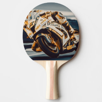 Raquete De Ping Pong Motorcycle Racer