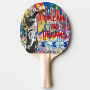Raquete De Ping Pong Muito Legal Sonho Grande Grafite de Sonhos