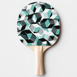 Raquete De Ping Pong Muitos hexágonos com partes incolores, em teia cla
