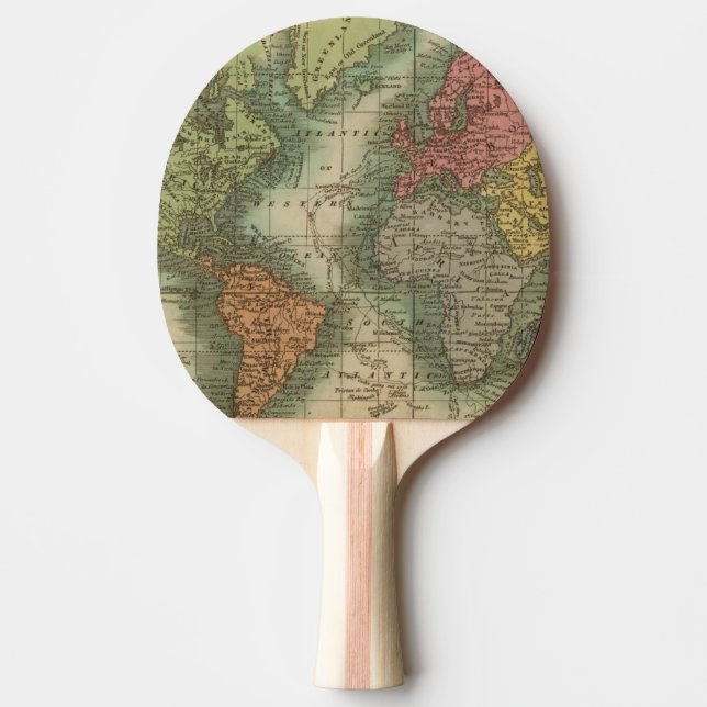 Raquete De Ping Pong Mundo 4 (Frente)