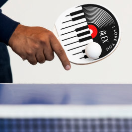 RAQUETE DE PING PONG MÚSICA