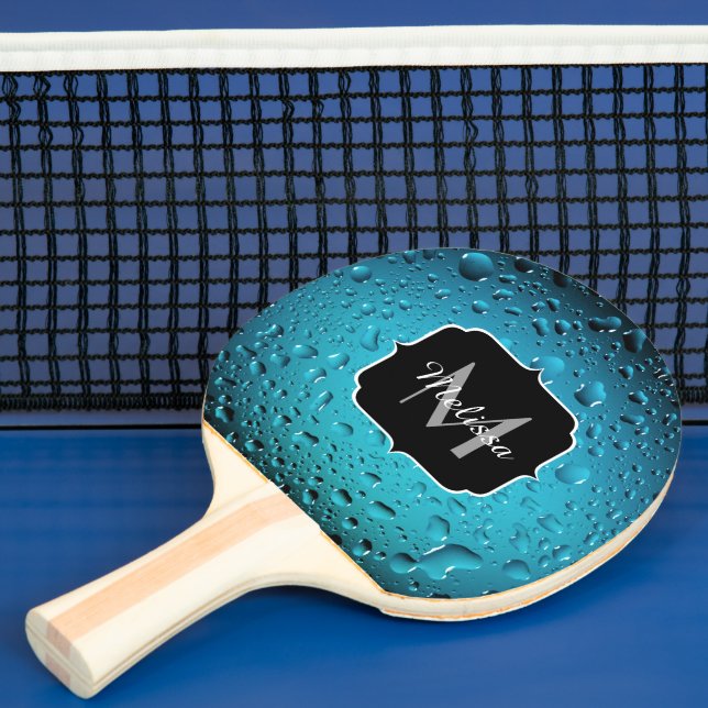 Raquete De Ping Pong Na moda Legal Colírio azul cai Monograma (Insitu)