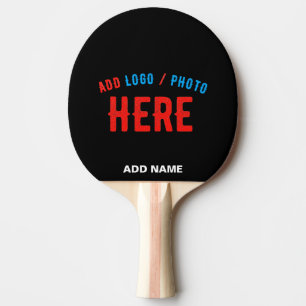 RAQUETE DE PING PONG NA MODA MODERNO PERSONALIZÁVEL NEGRO VERIFICADO CO
