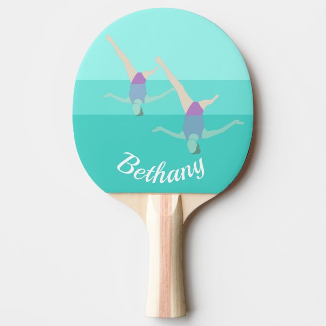 Raquete De Ping Pong Nadação Artística (Frente)