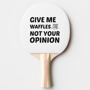 RAQUETE DE PING PONG NÃO É A SUA OPINIÃO