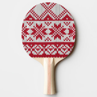 Raquete De Ping Pong Natal Knit