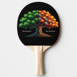 Raquete De Ping Pong Neurotypical vs. Neurodiverse