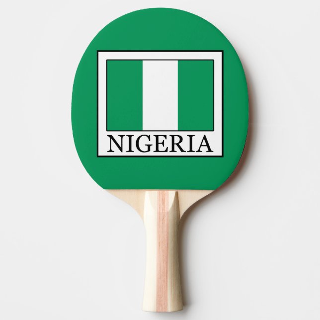 Raquete De Ping Pong Nigéria (Frente)