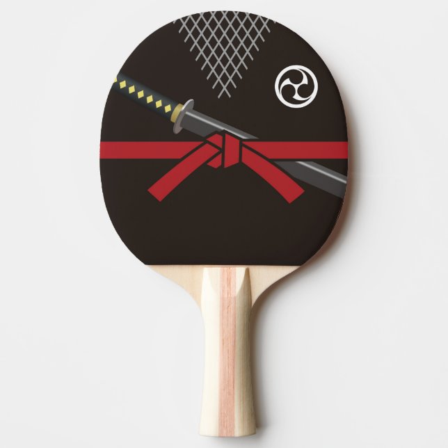 RAQUETE DE PING PONG NINJA (Frente)