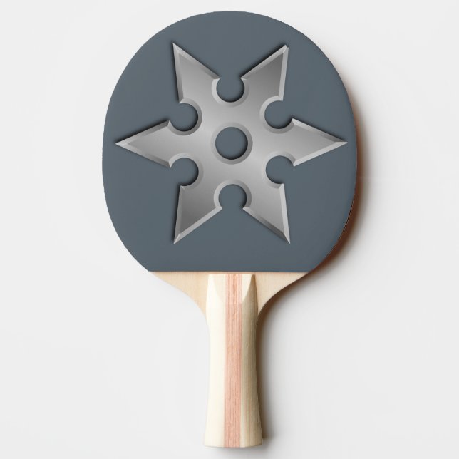 Raquete De Ping Pong Ninja Star Ping Pong Paddle (Verso)
