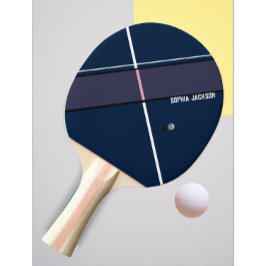 Raquete De Ping Pong Nome do jogador de Tênis personalizado moderno