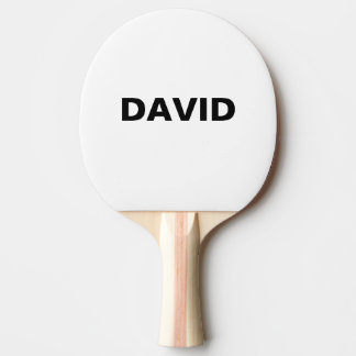 Raquete De Ping Pong Nome ou logotipo personalizado mínimo