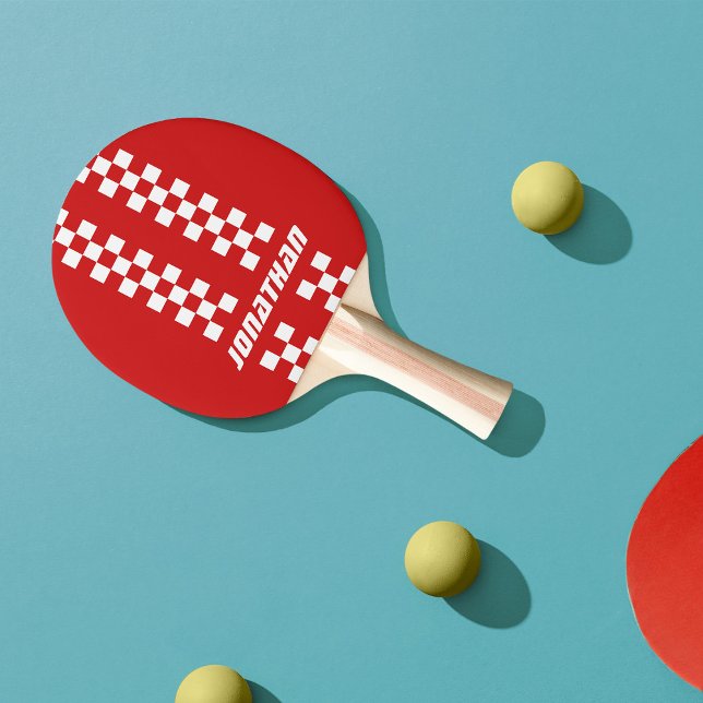 Raquete De Ping Pong Nomeie Cores Totalmente Personalizadas com Linhas  (Criador carregado)