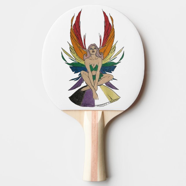 Raquete De Ping Pong Non-binary Faerie (Frente)