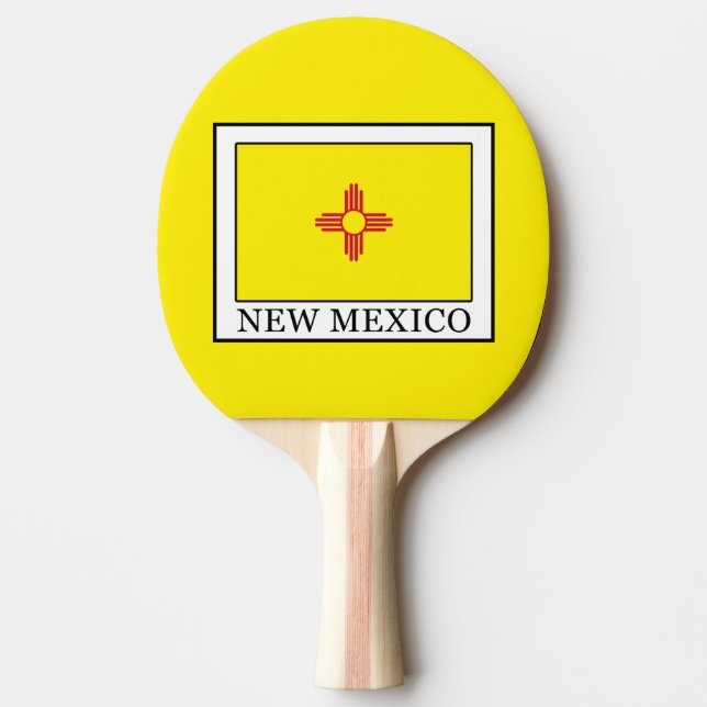 Raquete De Ping Pong Novo México (Frente)
