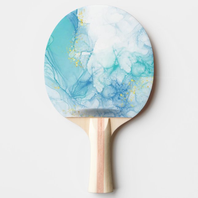 Raquete De Ping Pong O aperto perfeito: Ping Pong Pong Ergonomic Paddle (Frente)