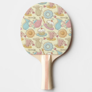 Raquete De Ping Pong O desenho da mão torna côncavas silhuetas