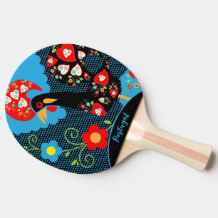 Raquete De Ping Pong O galo de Portugal