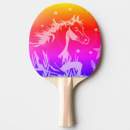 Raquete De Ping Pong O pequeno pônei doce, rosa