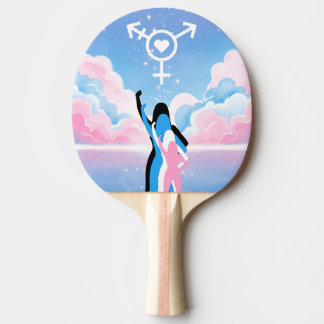 Raquete De Ping Pong O Sinal Trans