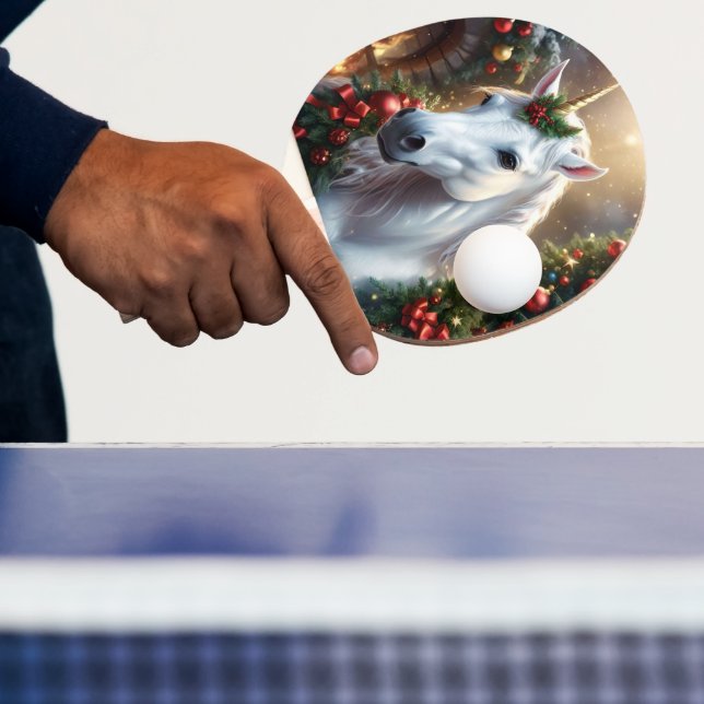 Raquete De Ping Pong “O Unicórnio de Noel” (Insitu)