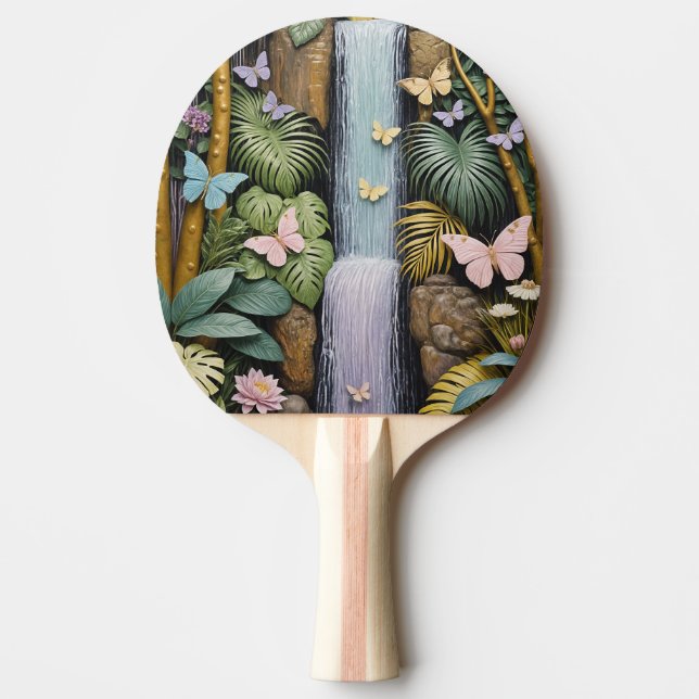 Raquete De Ping Pong Oásis das Quedas Encantadas (Frente)