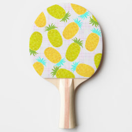 Raquete De Ping Pong Ocean Pineapples Farmhouse Pattern