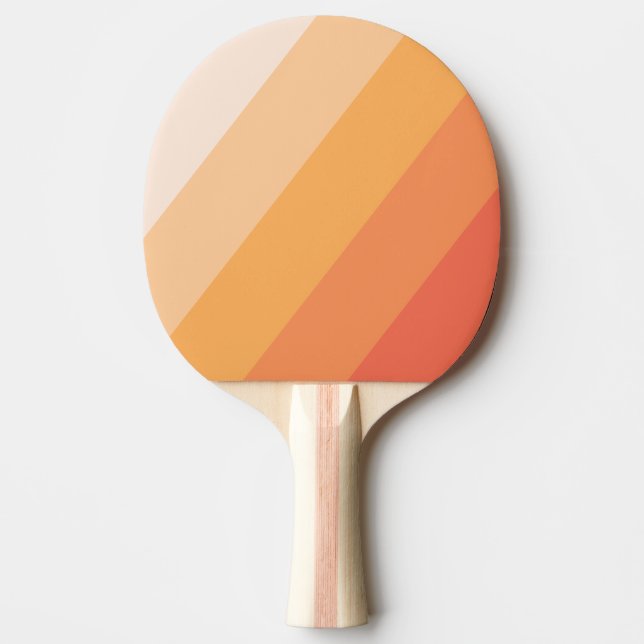 Raquete De Ping Pong Ocean Sun Fall Bold Stripes (Frente)