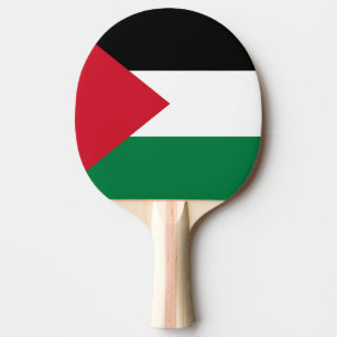 Raquete De Ping Pong oficialmente pavilhão do Estado da Palestina