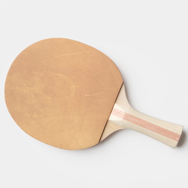 Raquete De Ping Pong Olhar de couro (Lateral)