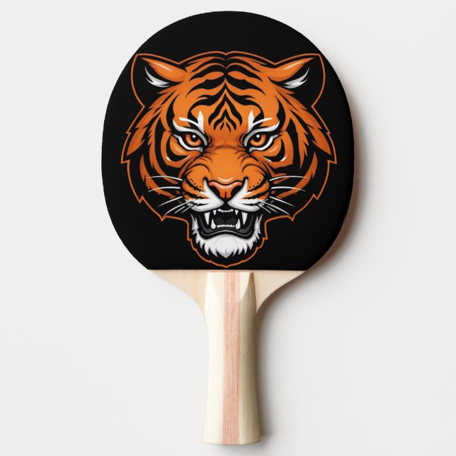 Raquete De Ping Pong Olho do Tigre (Frente)
