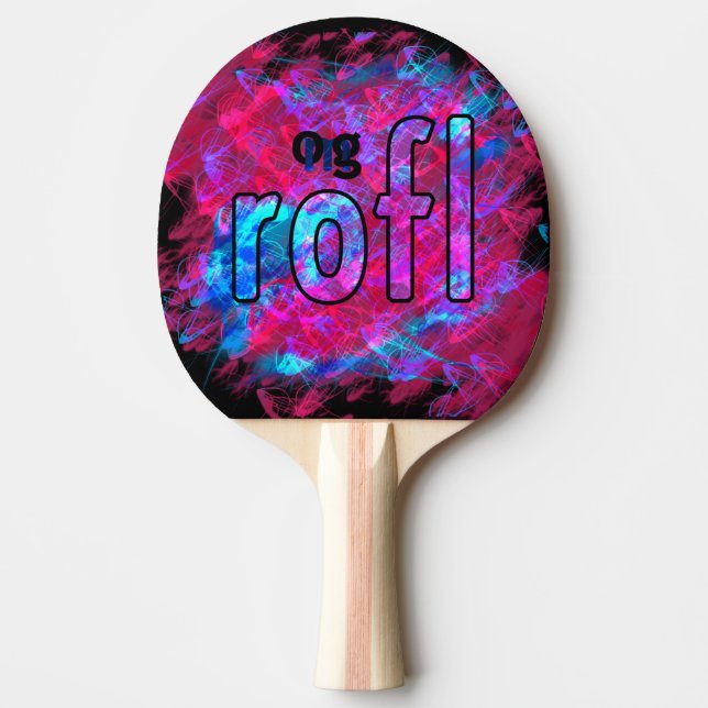 RAQUETE DE PING PONG OMG! (Frente)