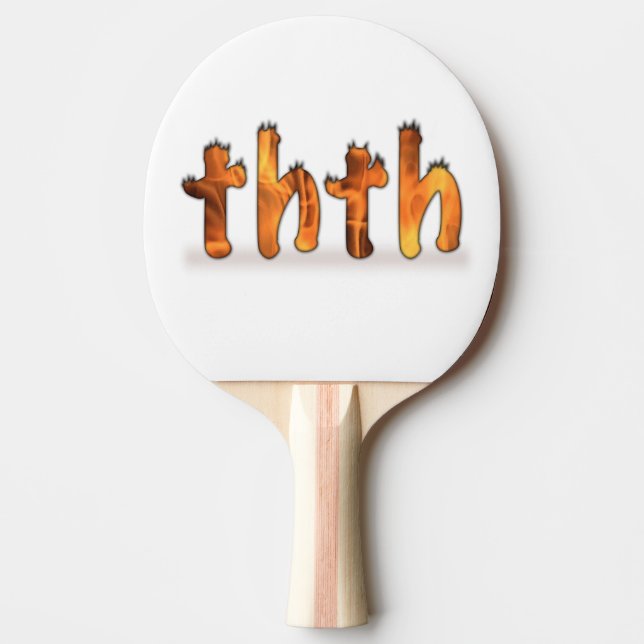 Raquete De Ping Pong OMG! thth (Frente)