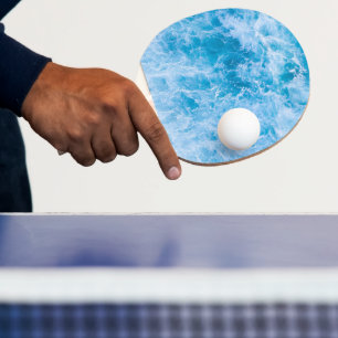 Raquete De Ping Pong Ondas marítimas inspiradas no surf