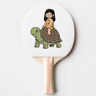 Raquete De Ping Pong Oona e a Tartaruga