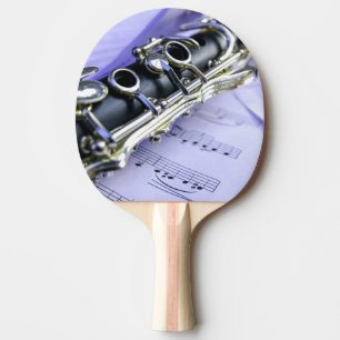 Raquete De Ping Pong Orquestra de Bandas de Música Clarinet Sheet