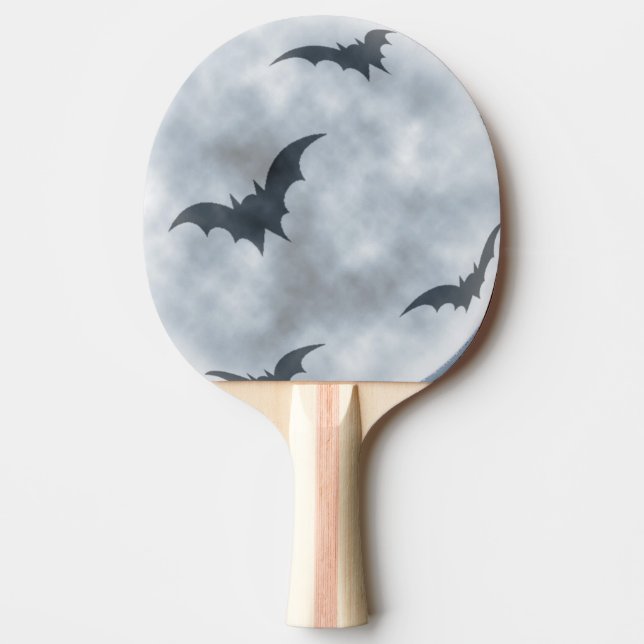 Raquete De Ping Pong Os Morcegos A Vir À Lua Cheia, (Frente)