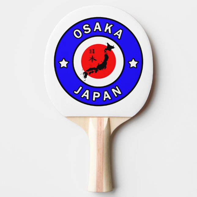 Raquete De Ping Pong Osaka Japão (Frente)