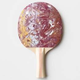Raquete De Ping Pong Ouro, Prata, Vermelho, Dourado Rosa, Obra de Arte