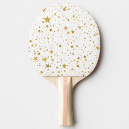 Raquete De Ping Pong Ouro Stars2 - Branco puro