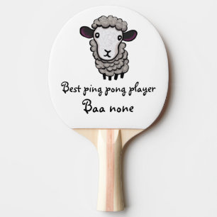 Raquete De Ping Pong ovelha fofa