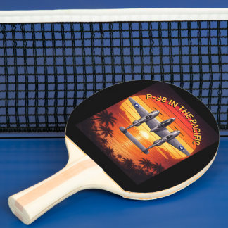 Raquete De Ping Pong P-38 Lightning in the Pacific Theater