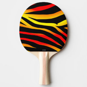 Raquete De Ping Pong Pá animal de Pong do sibilo do impressão das