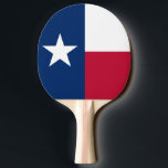 Raquete De Ping Pong Pá de pingue-pongue do Texas para mesa<br><div class="desc">Rótulo de pingue-pongue de sinalizador texano para tênis de mesa. Bandeira de Texan. Ideia de presente de jogo desportivo para homens,  mulheres e crianças. Símbolo de país.</div>