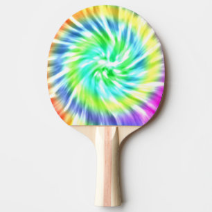 Raquete De Ping Pong Pá de Pong do sibilo do design da tintura do laç