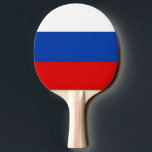 Raquete De Ping Pong Pá do pong do sibilo da bandeira do russo para<br><div class="desc">Pá do pong do sibilo da bandeira do russo para o ténis de mesa. Bandeira de Rússia. Ideia do presente do jogo dos esportes para mulheres e miúdos dos homens. Símbolo do país.</div>