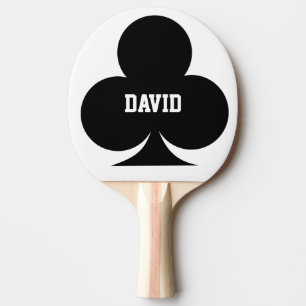 Raquete De Ping Pong Pá do pong do sibilo do ténis de mesa do cartão