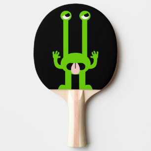 Raquete De Ping Pong Pá estrangeira parva de Pong do sibilo